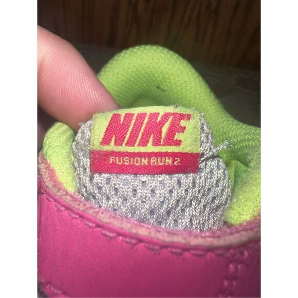 Nike Fusion Run 2 Toddler Girls Shoes Size 4C - Picture 10 of 10